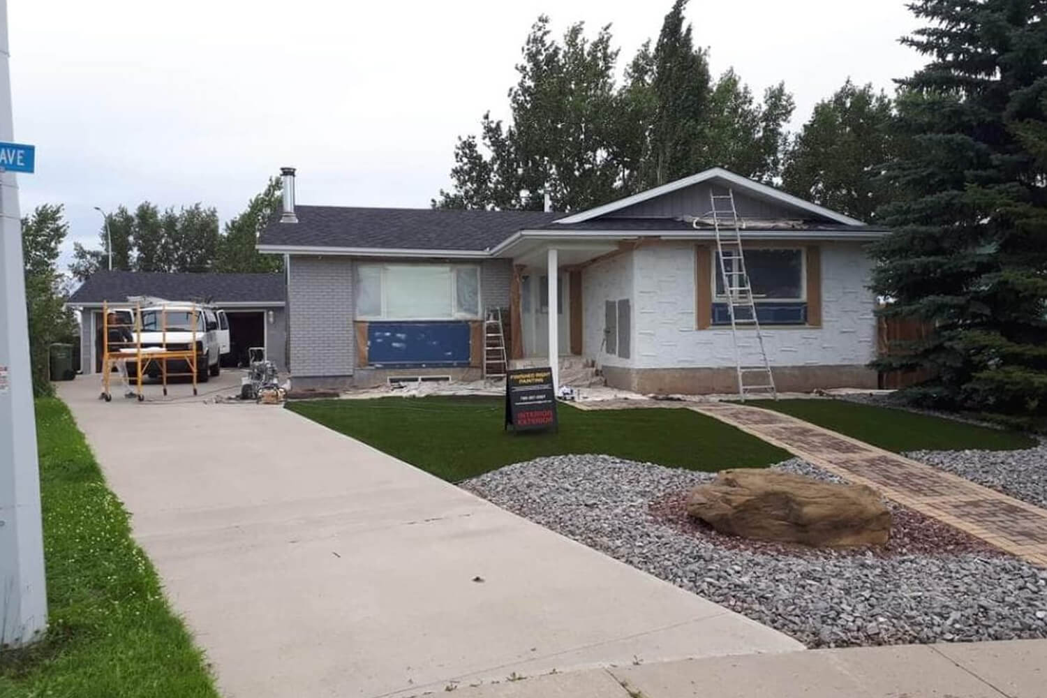 Finished Right Painting project