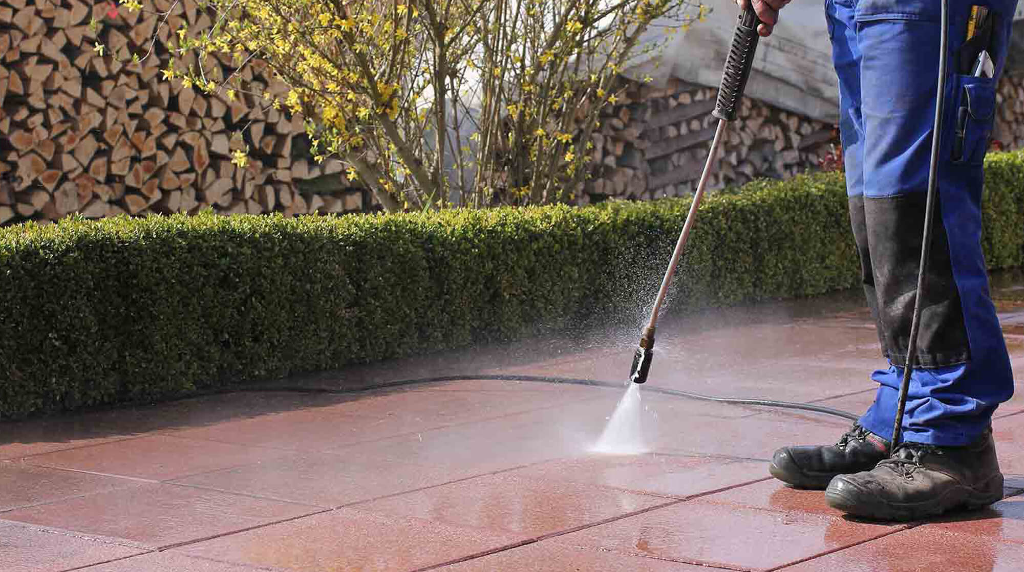 Power washing service by Finished Right Painting