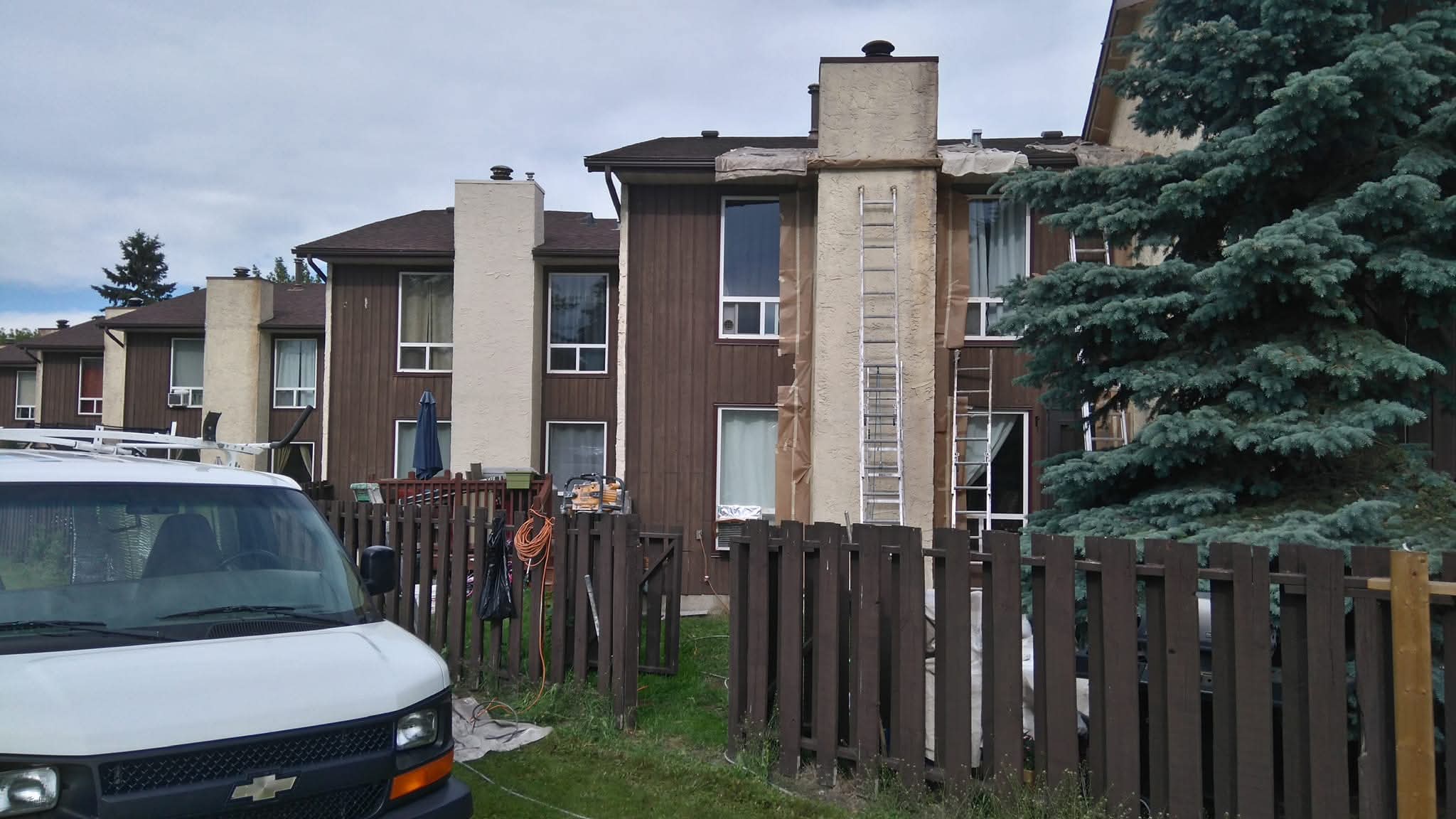 Residential exterior house painting